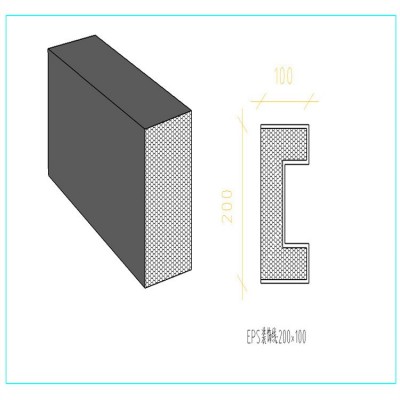 厂家直销EPS线条外墙装饰线条 可来图制作EPS线条 EPS构件